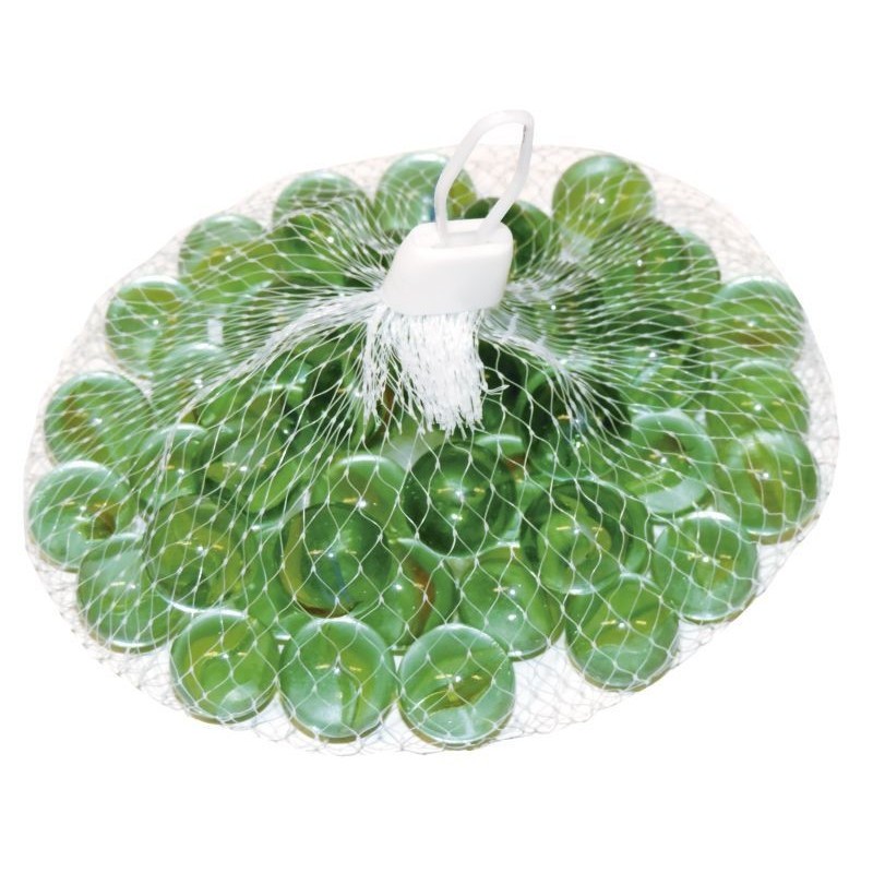 bolitas transparentes en red x50