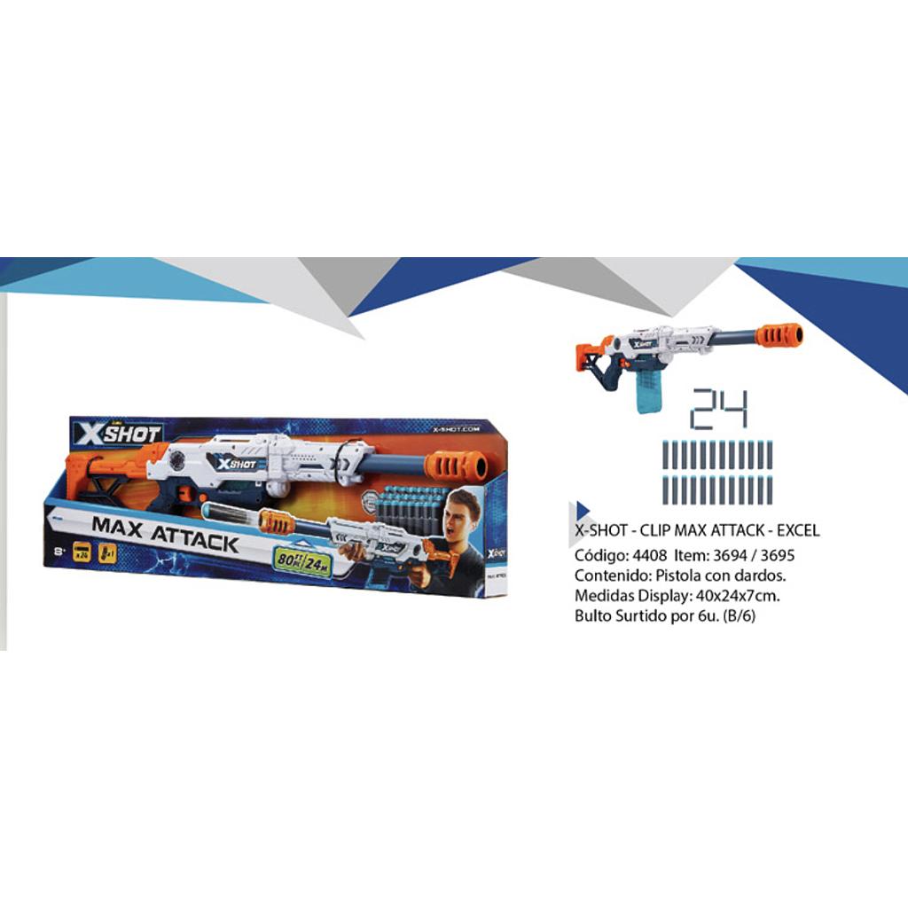 x-shot clip max attack-excel (4408)