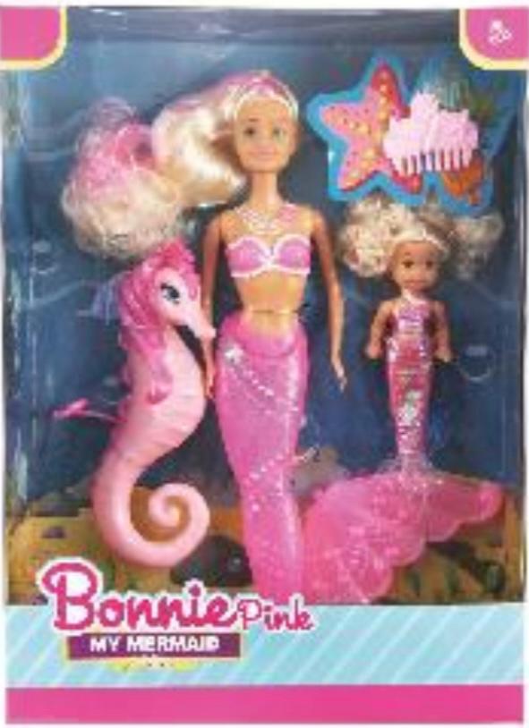 MUÑECA BONNIE SIRENA CON HERMANITA