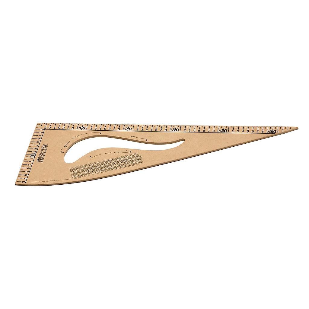 escuadra de madera modista