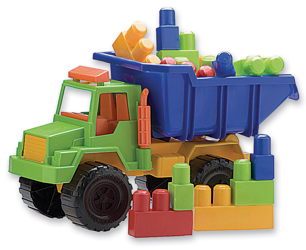 CAMION MED.C/BLOCKS BOLSO/18A
