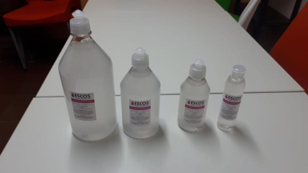 solucion sanitizante en gel 1 litro