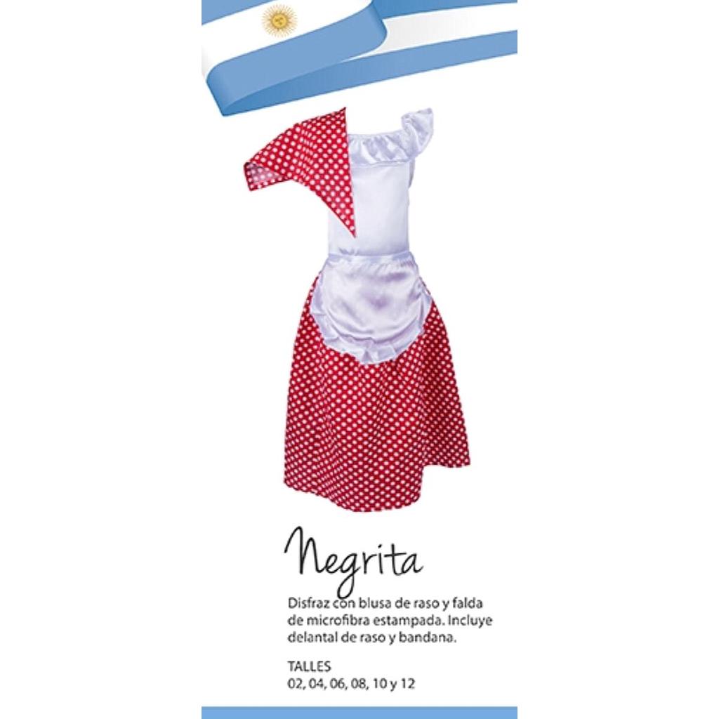 Disfraz negrita 